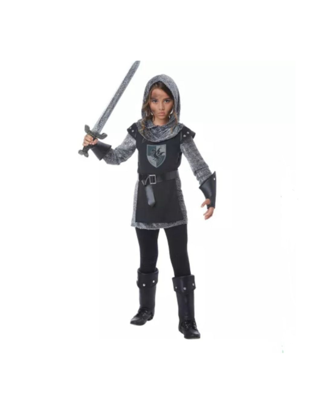 Noble Knight Halloween CostumeChild 6 to 8, New